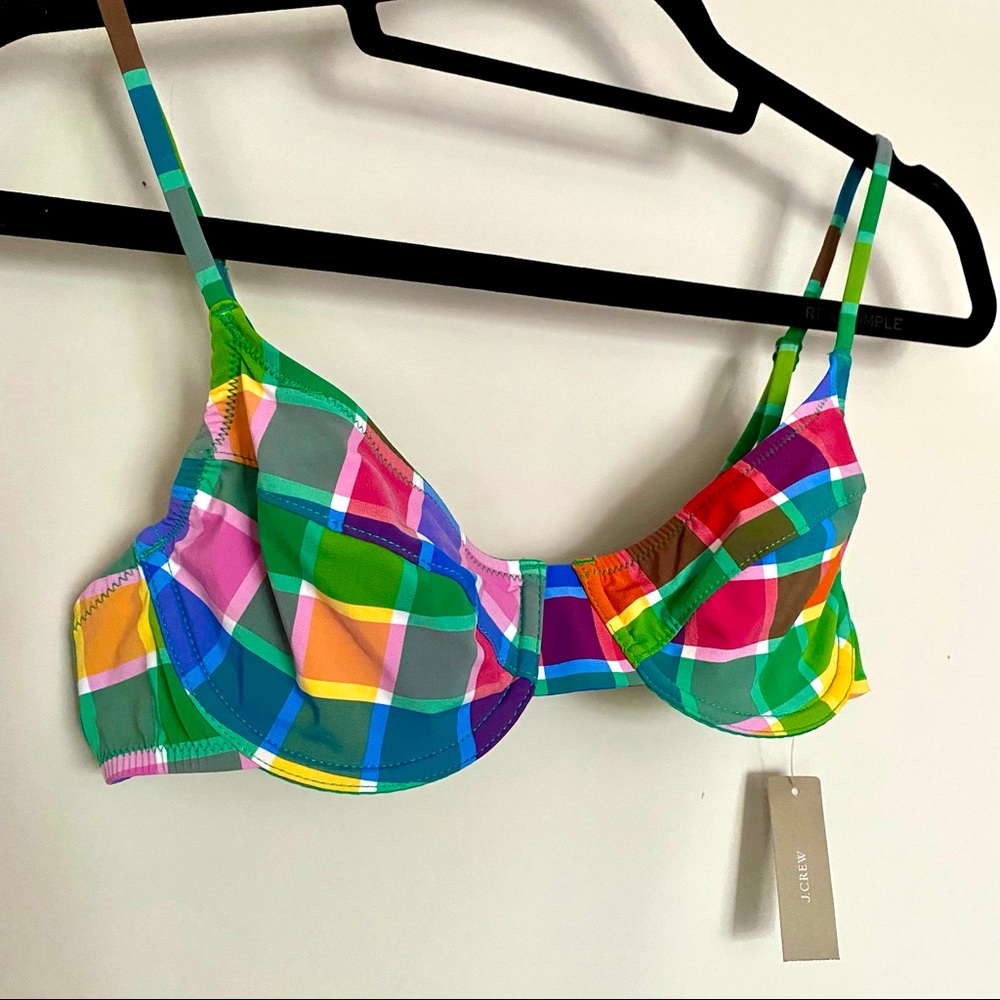 NTW J. Crew Underwire Bikini Top